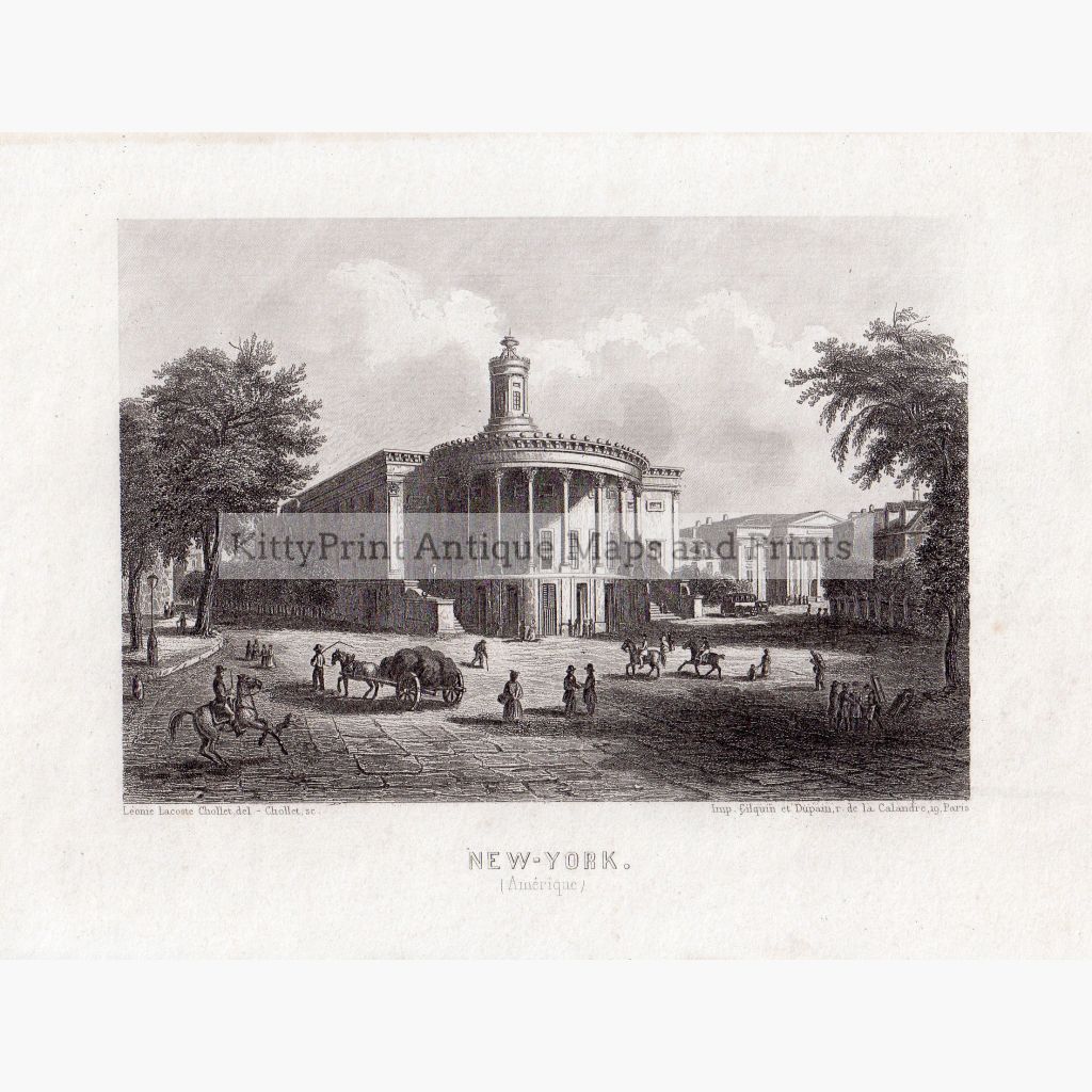 New-York  C.1855 Prints
