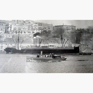 Royal Navy in Malta c.1905 Prints KittyPrint 1900s Maritime Military Seascapes Ports & Harbours