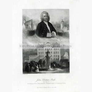Sebastian Bach c.1840 Prints KittyPrint 1800s Royalty Nobility & Celebrity