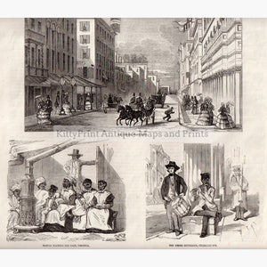 Slaves Waiting For Sale Virginia 1856 Prints