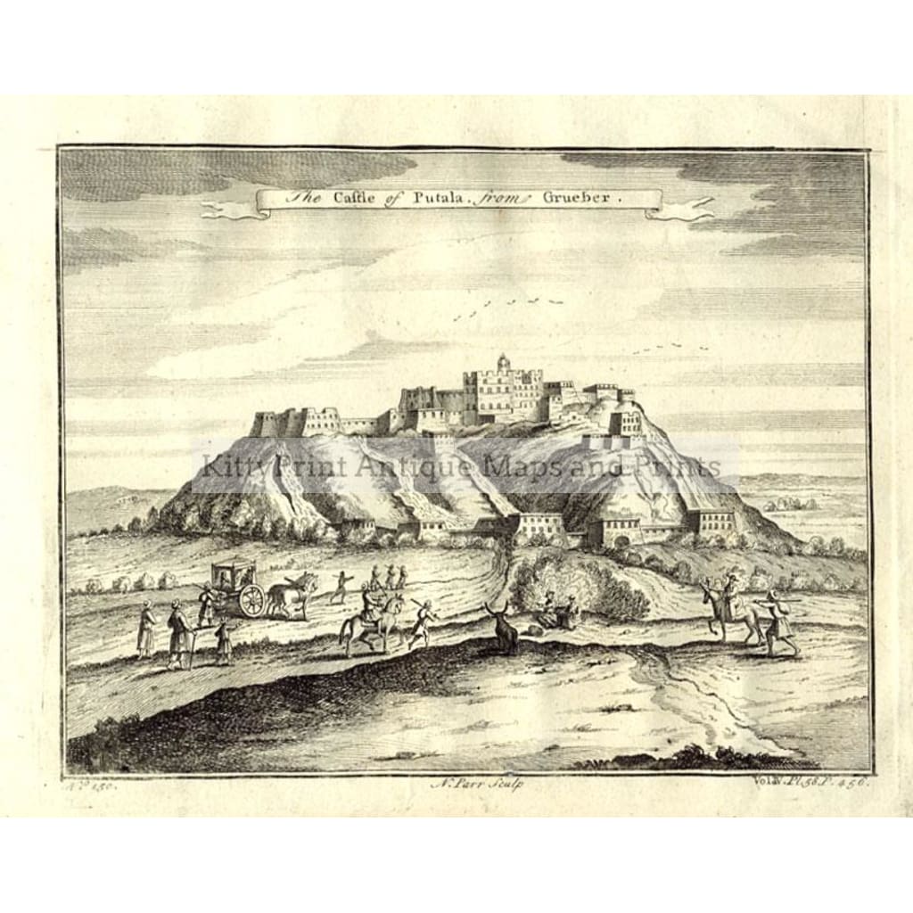 the-castle-of-putala-1747-prints-kittyprint-1700s-castles--historical-buildings-india--east-indies