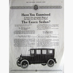 The Essex Sedan 1919 Prints